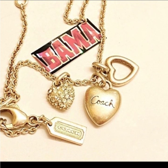 Coach Jewelry - 💰SOLD💰Coach 925 Sterling Silver Charm Necklace